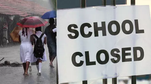 SCHOOL CLOSED :  आज स्कूल रहेंगे बंद...इन जिलों में भारी बारिश को देखते हुए स्कूल बंद रखने का आदेश हुआ जारी