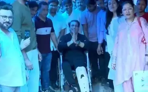 Govinda Discharged from Hospital: अभिनेता गोविंदा को अस्पताल से मिली छुट्टी, हाथ जोड़कर मीडियार्मियों को कहा शुक्रिया