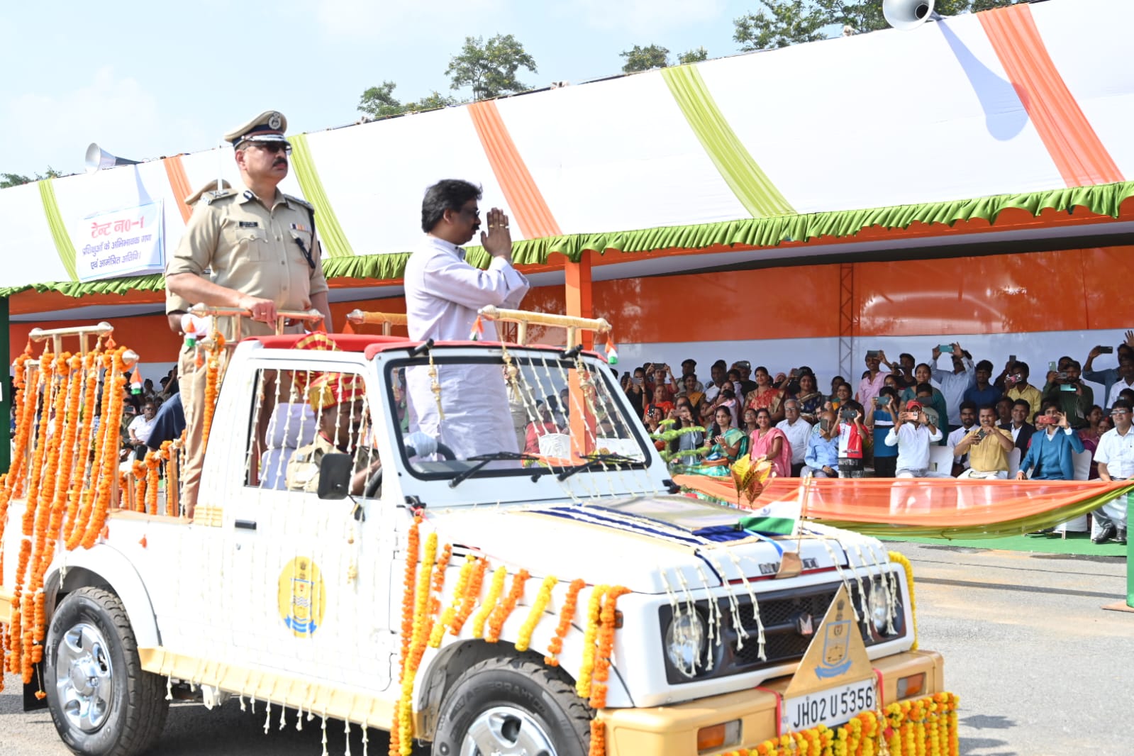 DSP की दीक्षांत सामारोह में शामिल हुए मुख्यमंत्री, बोले- लोगों की परेशानियों पर दिखायें संवेदनशीलता, युवाओं के लिए बनें आईकॉन