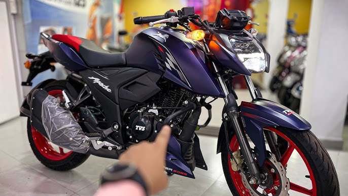 अच्छे माइलेज के साथ launch हुई चार्मिंग look वाली TVS Apache RTR 160 bike 