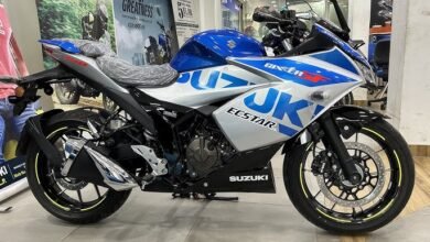 250cc इंजन के साथ launch हुई 40Kmpl माइलेज वाली Suzuki Gixxer SF 250 स्पोर्ट बाइक