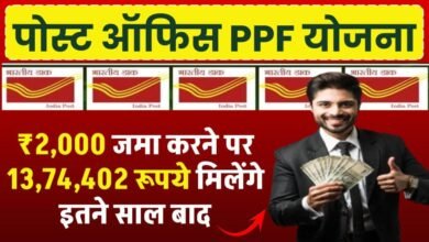 Post Office की ये शानदार PPF skim में हर मंथ 2000 हजार जमा करने पर मिलेंगे इतने रिटर्न जाने डिटेल्स