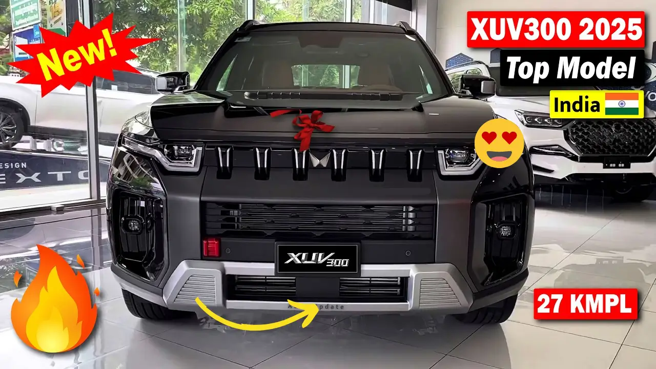 powerful engine के साथ कम बजट में launch हुई लग्जरी फीचर्स वाली Mahindra XUV300 की SUV कार 