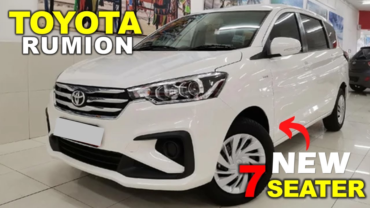 डेशिंग look में launch हुई लक्ज़री फीचर्स और धांसू इंजन वाली Toyota Rumion की 7-सीटर कार