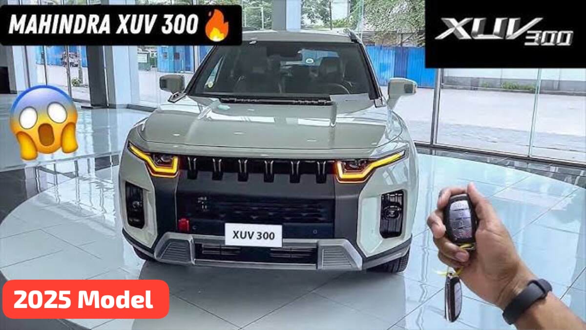 शानदार look में launch हुई लग्जरी इंटीरियर और powerful engine वाली Mahindra XUV300 कार 