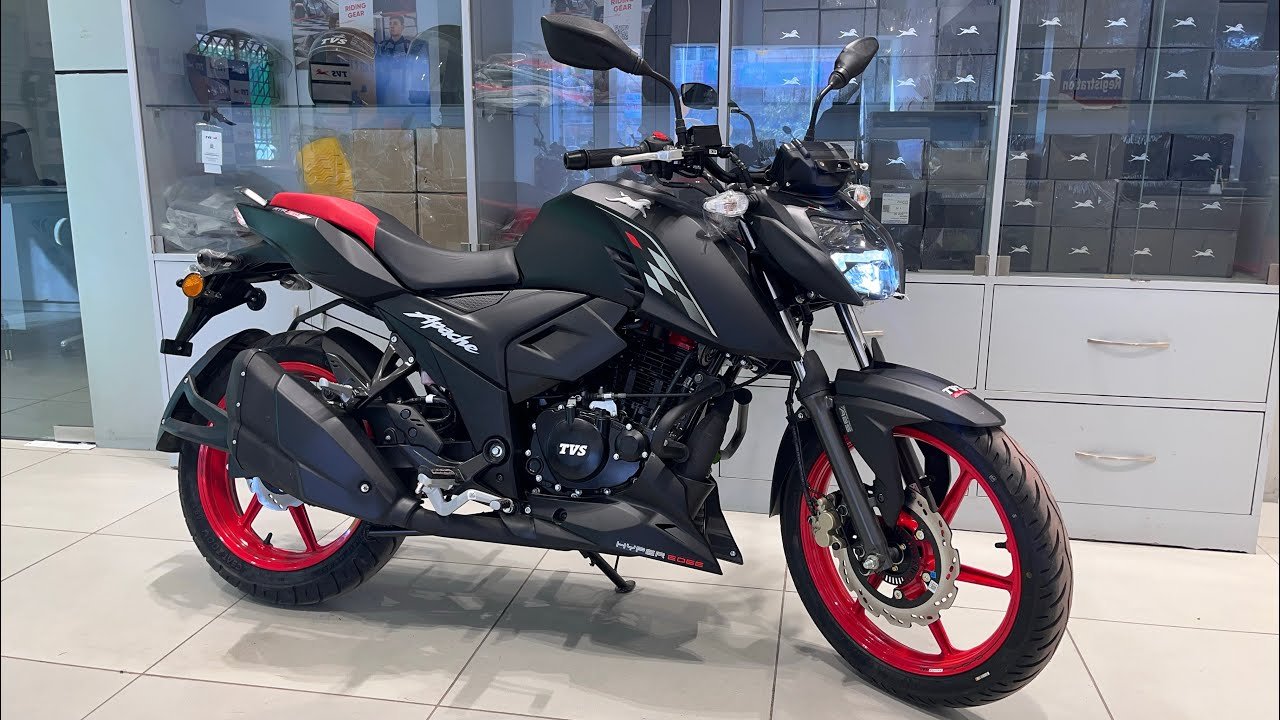 ब्रांड फीचर्स के साथ launch हुई झकाझक माइलेज वाली TVS Apache RTR 160 4V bike