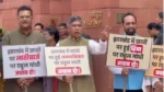 झारखंड के छात्रों का आंदोलन अब दिल्ली में! संसद परिसर में BJP सांसदों का प्रदर्शन, सरकार पर उठे सवाल