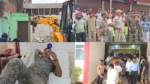 Chatra News: कोर्ट के आदेश पर जमीन खाली कराने पहुंची टीम, अचानक मचा हड़कंप! महिला ने पेट्रोल छिड़ककर आग लगाई, पुलिसकर्मी समेत 4 झुलसे